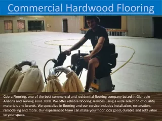 commercial hardwood flooring