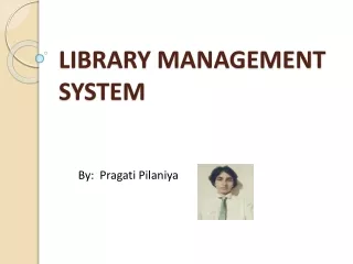 Library Management System Project PPT