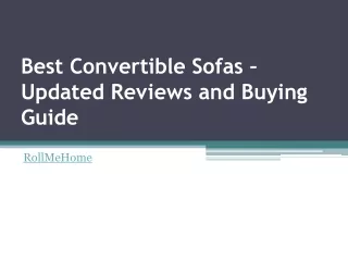 best convertible sofas updated reviews and buying guide