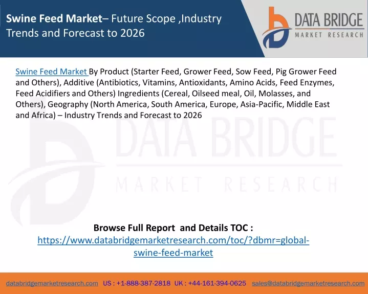 swine feed market future scope industry trends