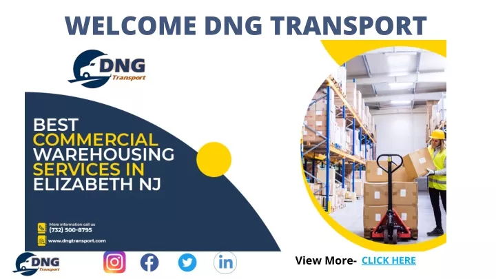 welcome dng transport