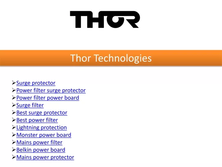 thor technologies