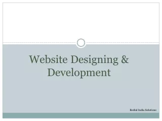 Website designing and development process