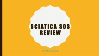 Sciatica SOS Review: Here’s What I Really Think!