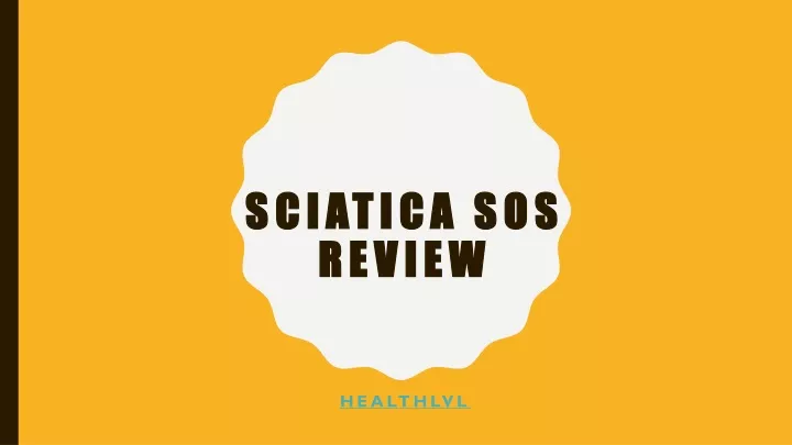 sciatica sos review