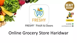 Freshy - Online Grocery Store Haridwar