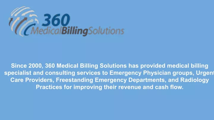 since 2000 360 medical billing solutions