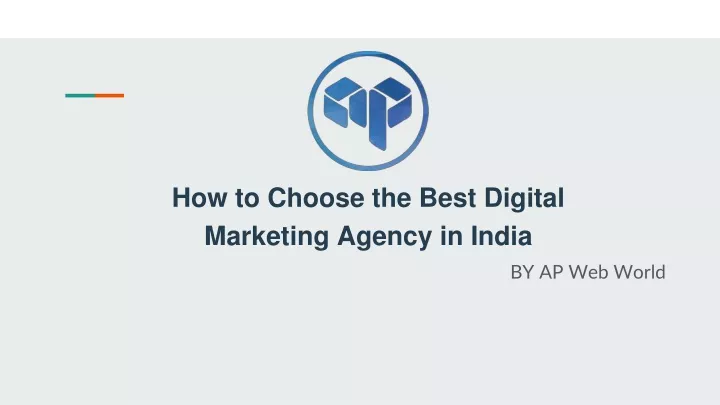 how to choose the best digital marketing agency in india