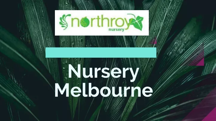nursery melbourne