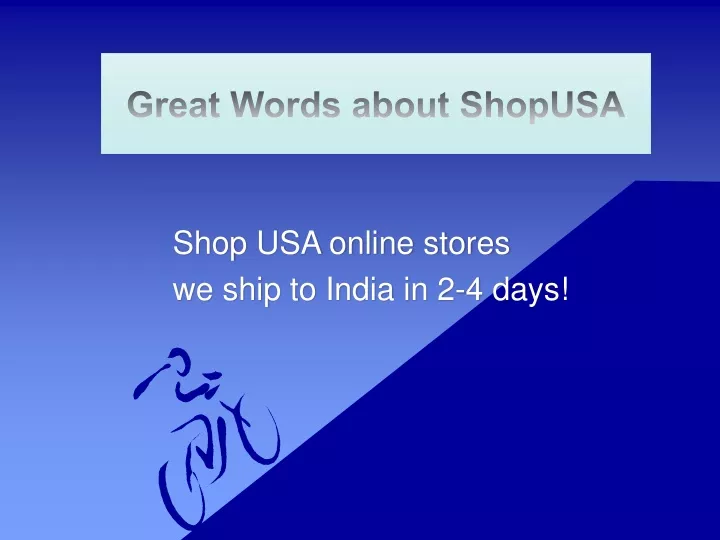 great words about shopusa