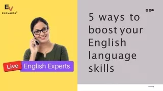 5 ways to boost your english language skills
