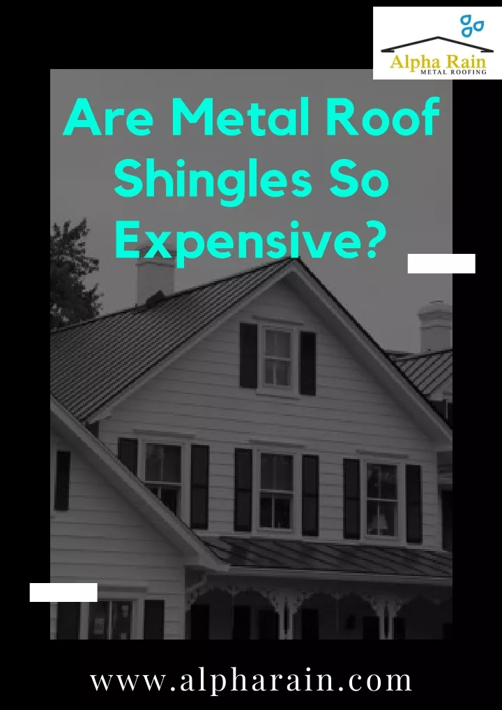 are metal roof shingles so expensive