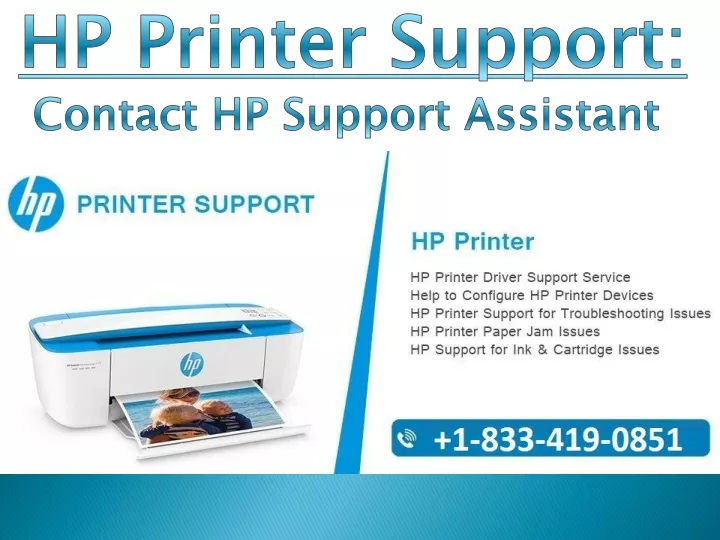 hp printer support contact hp support assistant