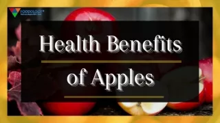 Amazing Apples Benefit For Health Conditions | Foodology Inc