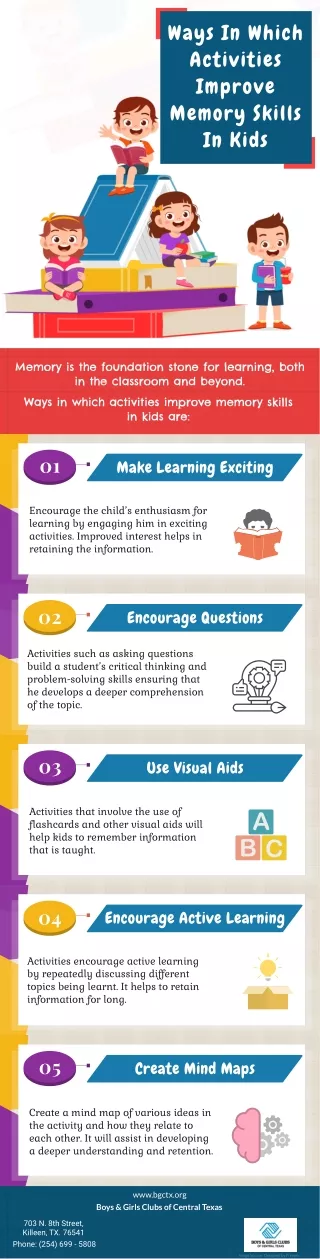 ways in which activities improve memory skills