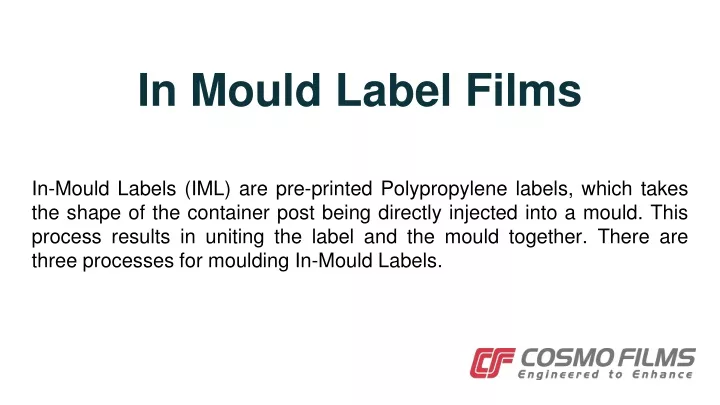 in mould label films