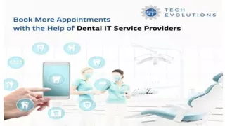 Dental IT Services | Tech Evolutions | IT Service Provider