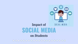 Impact of Social Media on Student