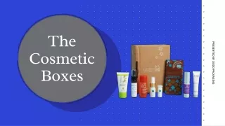 the cosmetic boxes