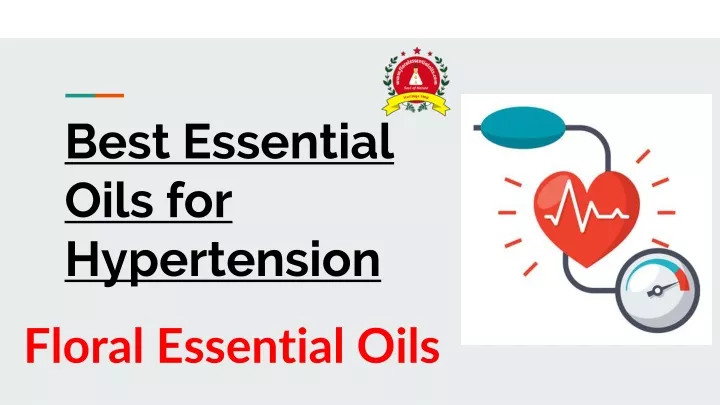 best essential oils for hypertension