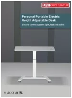 Personal Portable Electric Height Adjustable Desks - slide 1
