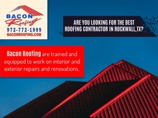 Rockwall Roofing Contractor