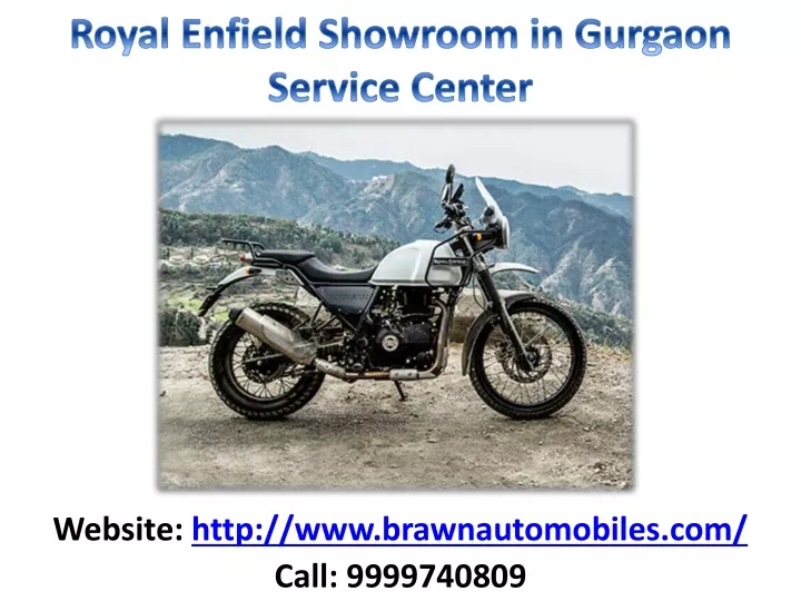 royal enfield showroom in gurgaon service center