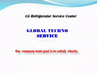 LG Refrigerator repair service in Hyderabad