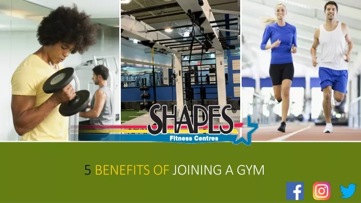 5benefits ofjoining a gym