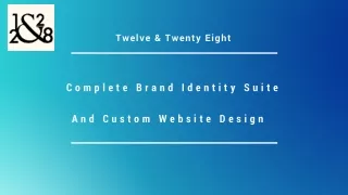 Complete Brand Identity Suite And Custom Website Design