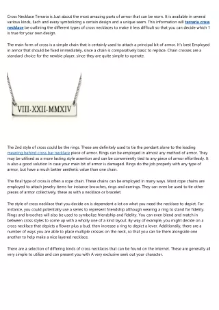 12 Reasons You Shouldn't Invest in meaning behind cross bar necklace