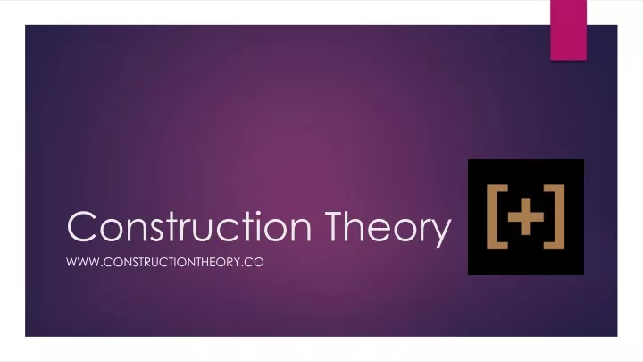 construction theory