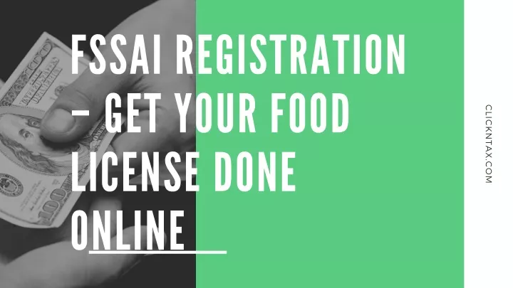 fss a i registr a tion get your food license done