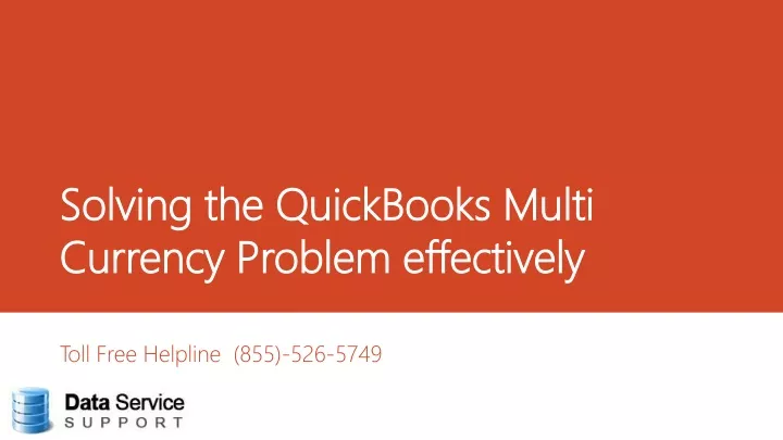solving the quickbooks multi solving