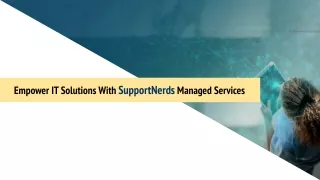 SupportNerds_ Exceptional Managed IT Service Provider