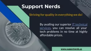 SupportNerds - Computer Diagnostic Center in Pennsylvania, US