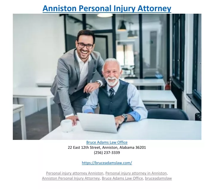 anniston personal injury attorney