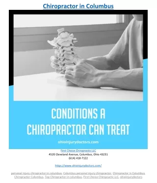 chiropractor in columbus