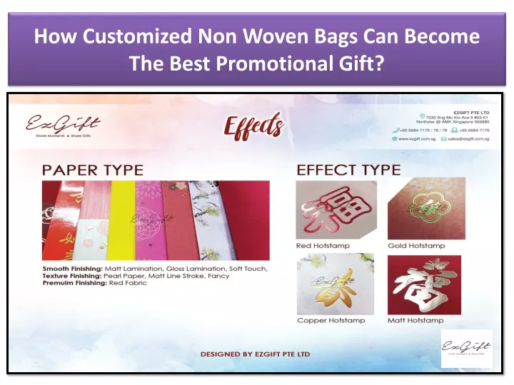 how c ustomized n on woven bags can become the best promotional gift