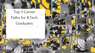 PPT - 5 Career Paths For Finance Graduates PowerPoint Presentation ...