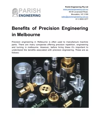 parish engineering pty ltd www parishengineering