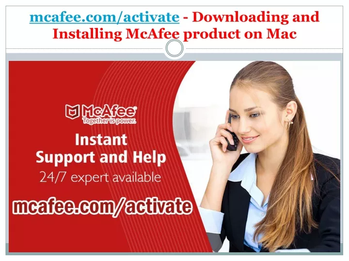 mcafee com activate downloading and installing mcafee product on mac