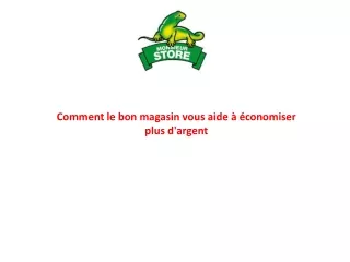 comment le bon magasin vous aide conomiser plus