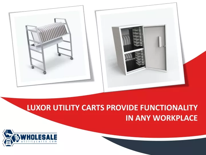 luxor utility carts provide functionality