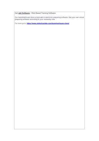 get wbt software web based training software