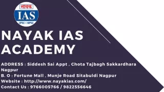 Nayak IAS Academy