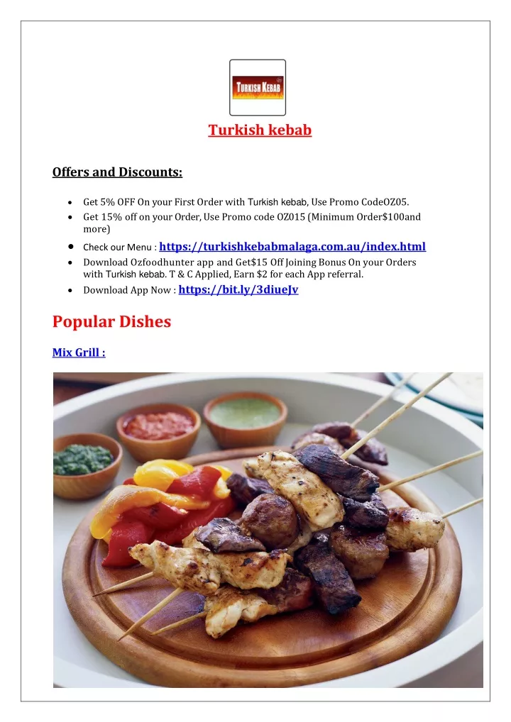 turkish kebab