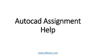 autocad assignment help