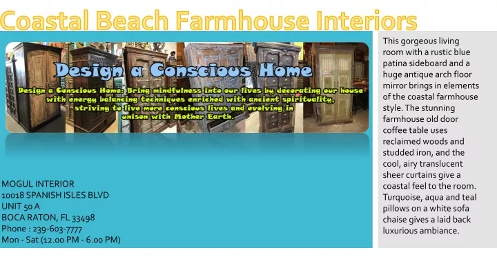 coastal beach farmhouse interiors